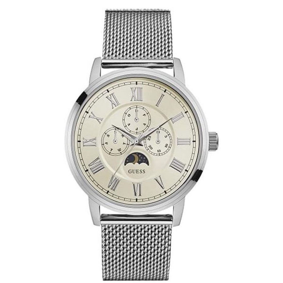 Watches Guess Metal Watches | Guess W0871G4 (43 Mm) Ladies' Watch