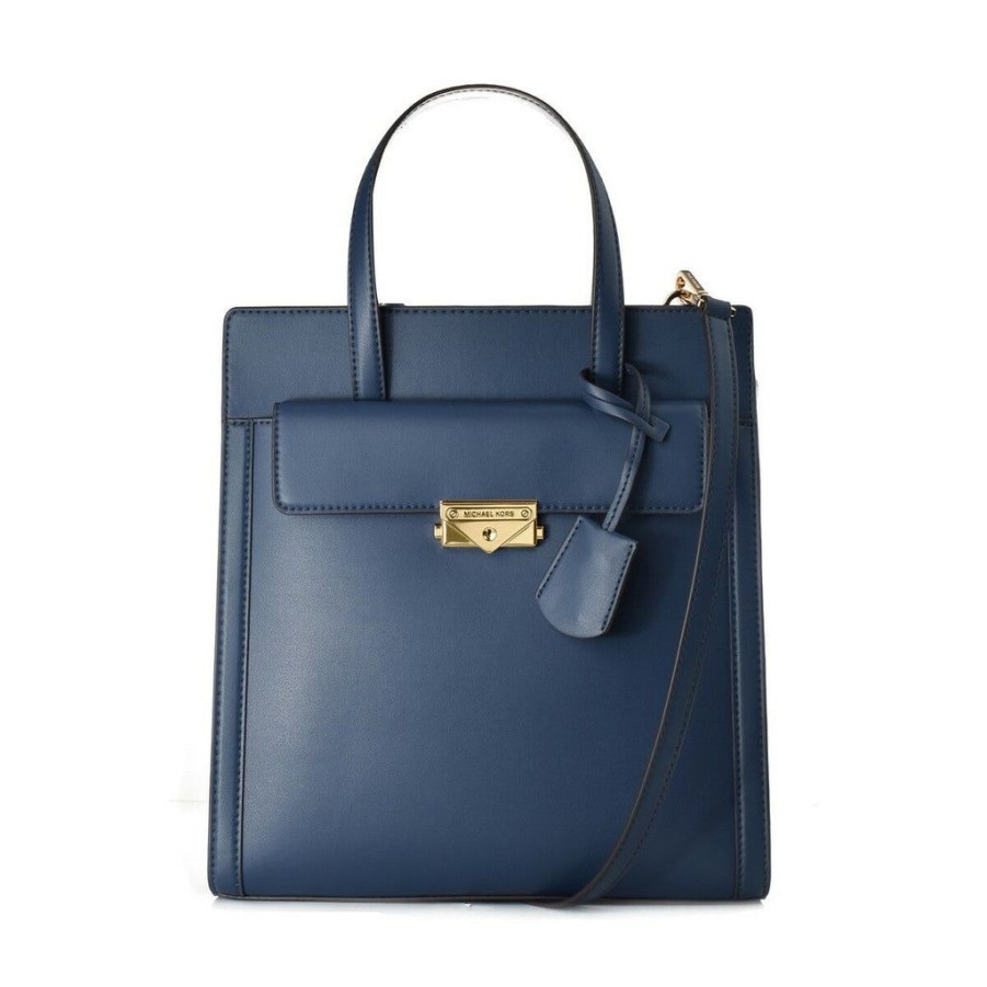 Handbags Michael Kors | Michael Kors Shoulder Bag 35F2G0Et6O-Navy Blue 28 X 30 X 10 Cm