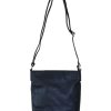 Handbags Hoopla | Hoopla Leather Crossbody Slouch Bag Black