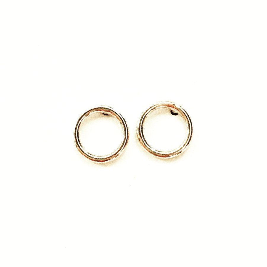 Jewellery Agapantha Jewelry Earrings | Agapantha Jewelry Eden Full Moon Stud Earrings