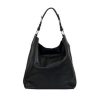 Handbags Manzoni | Manzoni Leather Shoulder Bag (Style F74) Sale - Black