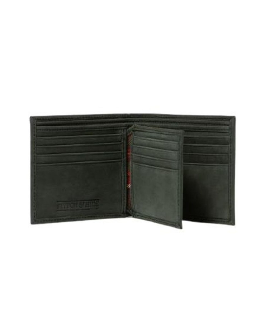 Wallets Stitch & Hide Bifold & Trifold Wallets | Stitch & Hide Leather Henry Men'S Bi-Fold Wallet Black