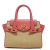 Handbags Michael Kors | Michael Kors 35T2Gnms8W-Grapefruit Pink Leather Satchel Bag