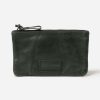 Wallets Stitch & Hide Pouch Wallets | Stitch & Hide Leather Lennox Pouch Petrol Green