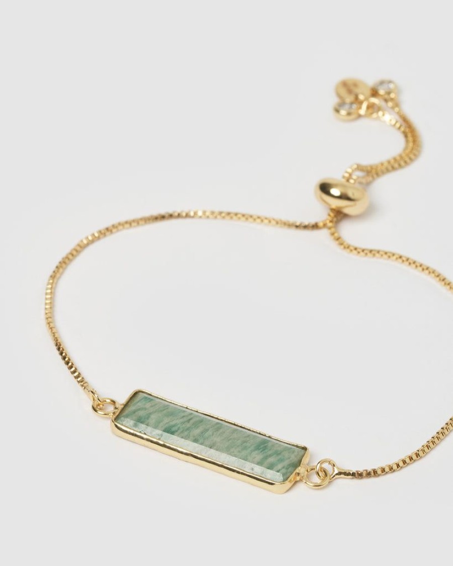 Jewellery Miz Casa & Co Bracelets | Miz Casa & Co Maz Bracelet Gold Adventurine