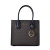 Handbags Michael Kors | Michael Kors Mercer Satchel Bag Black 22 X 21 X 10 Cm