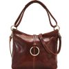 Handbags Floto | Floto Leather Tavoli Shoulder Bag