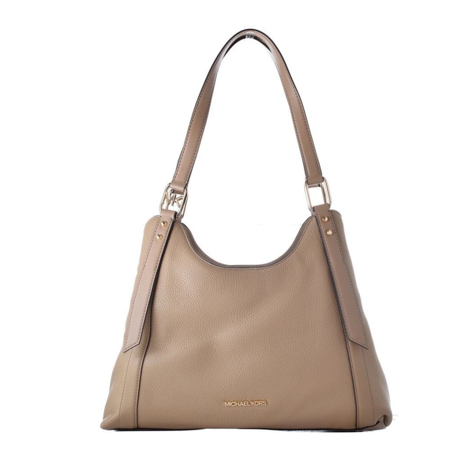 Handbags Michael Kors | Michael Kors Shoulder Bagarlo Brown 34 X 27 X 15 Cm