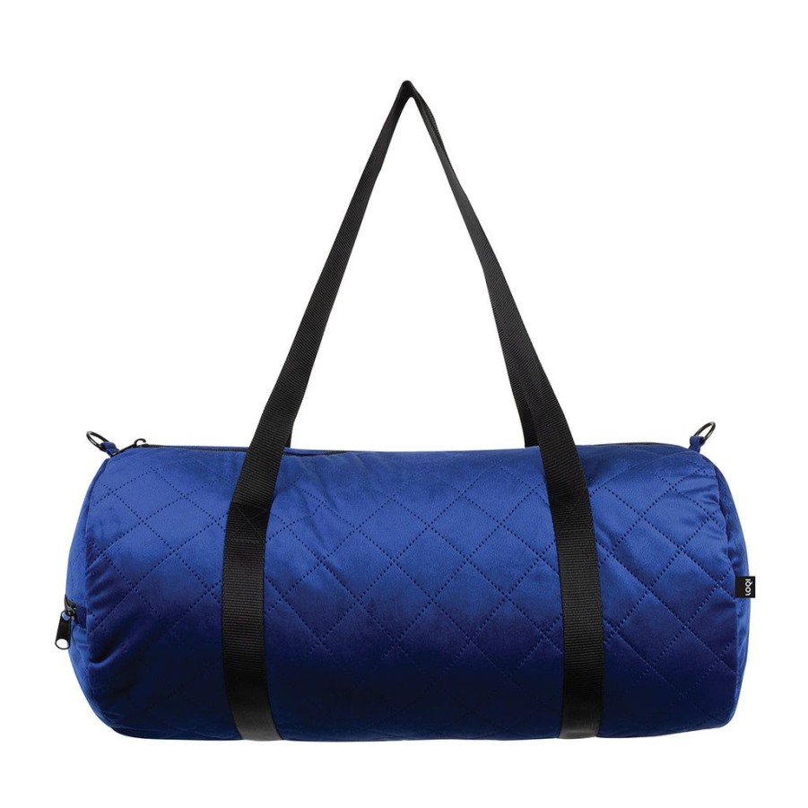 Handbags LOQI | Loqi Weekender Quilted Collection Betty Blue