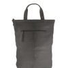 Handbags Cobb & Co | Cobb & Co Belmont Sleek Leather Backpack Charcoal Grey