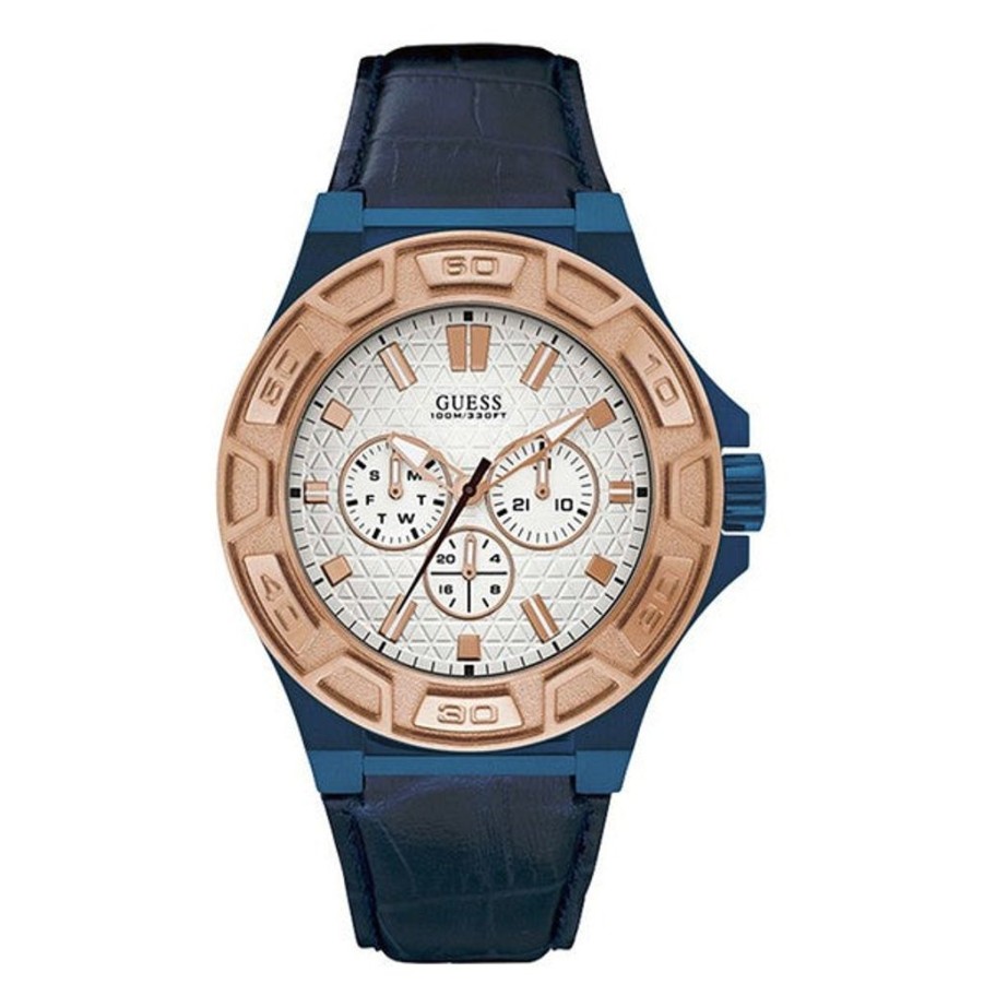 Watches Guess Metal Watches | Guess W0674G7 (45 Mm) Men'S Watch