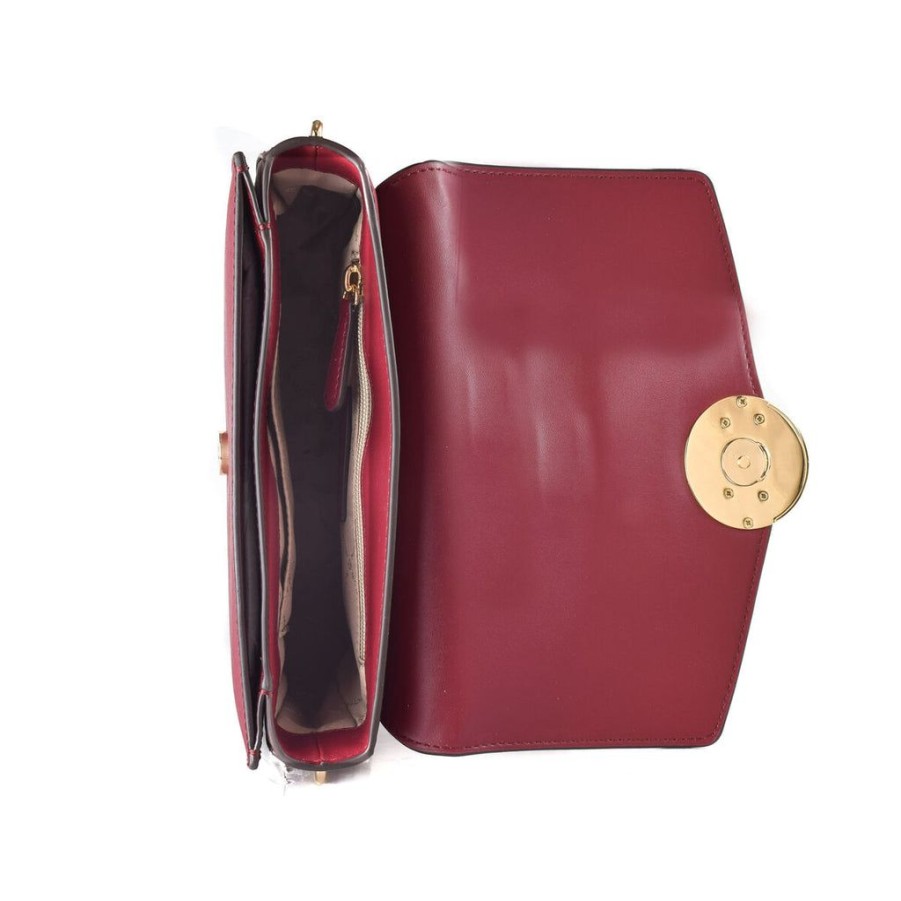 Handbags Michael Kors | Michael Kors Shoulder Bag 35S2Gnml2L-Mulberry Maroon Red 23 X 17 X 6 Cm