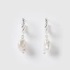 Jewellery Izoa Earrings | Izoa Darling Earrings Silver Freshwater Pearl