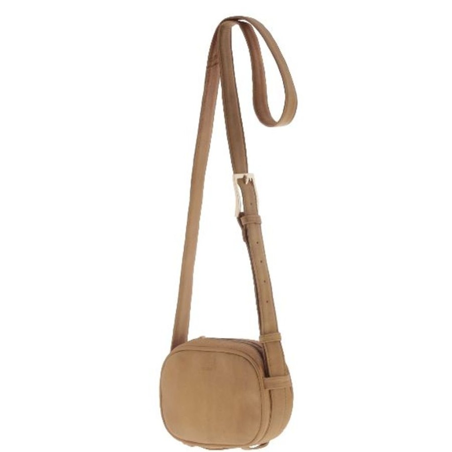 Handbags Monique | Monique Leather Anja Camera Crossbody/Shoulder Bag