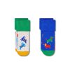 Kids Happy Socks Shoes & Socks | Happy Socks Kids Terry Socks Bunny & Dog (9500) 2-Pack 0-6M